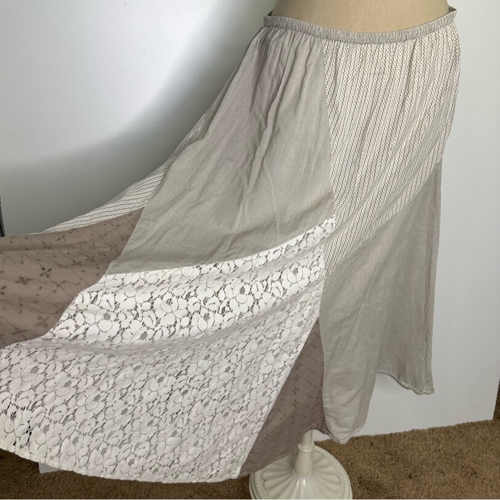 Patchwork midi skirt Medium - Picture 5 of 16